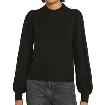 Jacqueline de Yong Trui Jdyrue L/s Pullover Knt Noos 15216638 Black Dames Maat - XXL