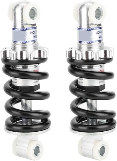 2 Stuks 125mm 750LBS Achtervering Demper Geschikt voor ATV, Go-Kart en Scooter 49CC