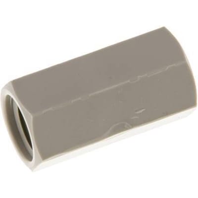 Sok G1/4'' Binnendraad Polypropyleen (PP) 10bar FDA 17mm Hex