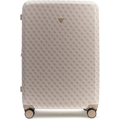 GUESS trolley Latona 28 In 8-Wheeler Exp Bone Logo crème 76cm