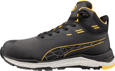 PUMA XPLORE ANTHRACITE/YELLOW MID S3S ESD FO HRO SR 635630806000038 Veiligheidsschoenen S3S Schoenmaat (EU): 38 Antraciet 1 paar