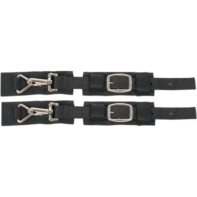 Harry's Horse Set dubbele snelsluitingen voor winterdekens One Size Zwart