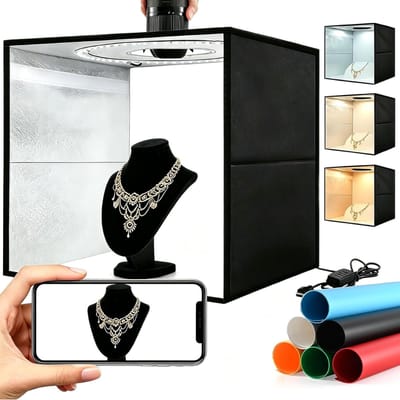 DnA® Fotobox - Fotoboek - Fotoboek Plakalbum - Zwart - 31cm x 41cm x 31cm