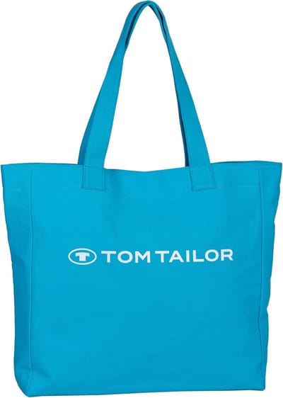 Grote canvas shopper met rits en vakken - DIN A4 geschikt