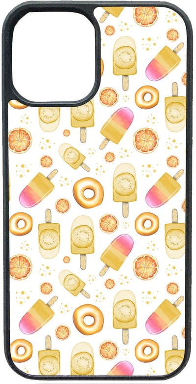 Telefoonhoesje - IJSJES EN DONUTS - Iphone 12/12 Pro