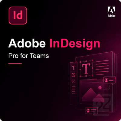 Adobe InDesign - Pro for Teams 1 - 9 Gebruiker(s)