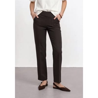 Street one - Dames broek - Maat 36 - Vrouwen - ZWART - Viscose