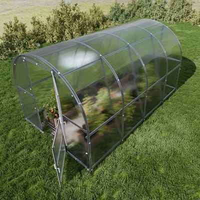 KLASIKA BALTIC LT Tuinkas - 3 x 4 m (12 m²) - 6 mm Dikte - Kweekkas - Polycarbonaat afdekking