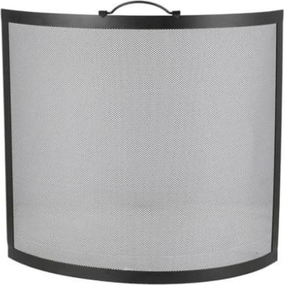 Livn Haardscherm Rond voor houtkachels en pelletkachels - 61 x 66 x 20 cm (hxbxd)