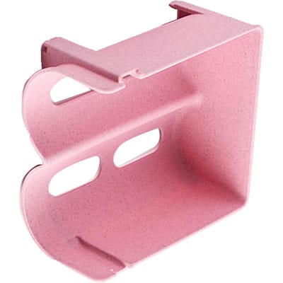 Étagère Porte-Bouteilles de Vin et d'Eau Empilable Gain de Place Antidérapant Fond Creux Organisateur de Rangement pour Frigo rose