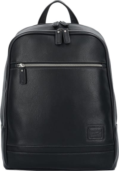 PICARD Laptop rugzak Rugzak met laptopvak Breakers Backpack Black Zwart