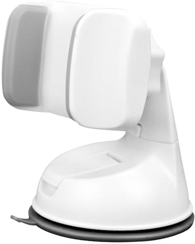 Autotelefoonhouder voor smartphones, 360 graden draaibare siliconen zuignap telefoonhouder, multifunctionele siliconen zuignap kan 360 graden draaien mobiele telefoonhouder (wit grijs)