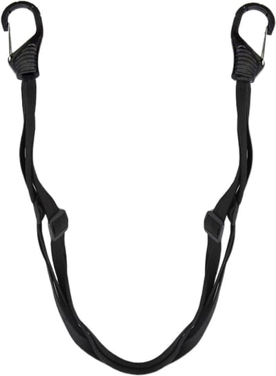 Motorbagage Banden - Bagage Touwen - Vervoer Vastzetten - Verstelbare Lengte - 90 cm - Zwart