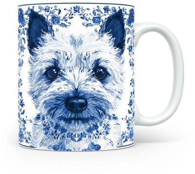 Mok Norwich terrier Beker voor koffie of tas voor thee, cadeau voor dierenliefhebbers, moeder, vader, collega, vriend, vriendin, kantoor, opa, oma, hond, kerst, sinterklaas, verjaardag