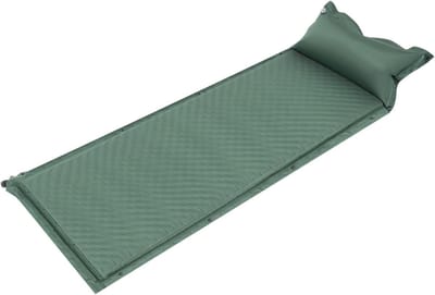 Slaapmat - Luchtbed Kamperen - Buiten Ontspannen - Zelfopblazend - 5 cm dik - Groen