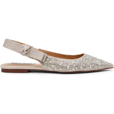Steve Madden Olyvia-p Flat Shoes Pearl Multi Taglia: 36 | Ballerine Outlet | Donna | Bianco
