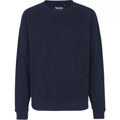 Neutral - Unisex Sweatshirt - Navy - 100% Biologisch Katoen maat S