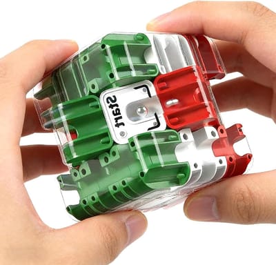 Driedimensionale puzzel - Hersenkraker kubus - Cognitieve uitdaging - Interactief 3D-labyrint - 76 x 75 cm - Niet gespecificeerd