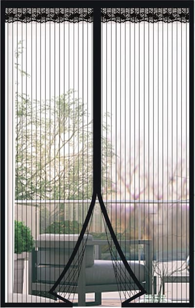 Magnetisch vliegengaas - 100x240 cm - hordeur insectenbescherming - eenvoudig te installeren - houdt insecten buiten screen door