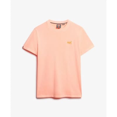 Superdry Essential Logo Emb Neon Shirt Heren - Maat S