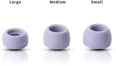 CHPN - Siliconen dopjes voor op Oordopjes - Vervangende Oordopjes voor koptelefoon - Geschikt voor Samsung Galaxy Buds Pro - Paars - 3 verschillende maten - 3 setjes