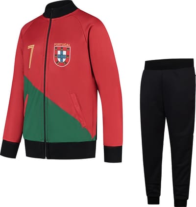 Ronaldo Portugal Trainingspak - Kind en Volwassenen-S