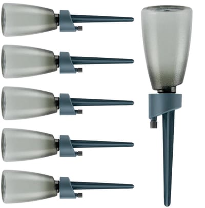 Watergeef Spikes - Plant Irrigatie - Planten Verzorgen - Regelbaar Ventiel - 6 Stuks - Groen