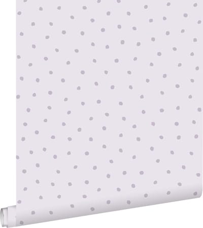 ESTAhome behang stippen lila paars - 53 cm x 10.05 m - 139724