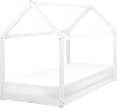 TOSSE - Kinderbed - Wit - 90 x 200 cm - Hout