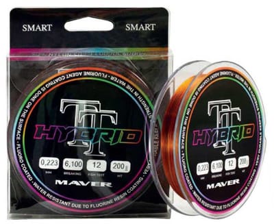 Maver Tt Hybrid 200 M Flurocarbon Transparant 0.200 mm