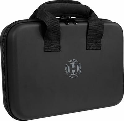 Imperial Dart Case – Zwarte Hard EVA Darttas voor 12 Dartpijlen – 36 Vakjes & Accessoire-opslag – Beschermende Darts Opbergruimte – Harrows