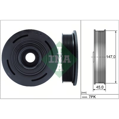 Schaeffler Ina Riemschijf, krukas INA 544 0098 10