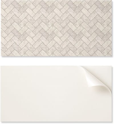 Decoratief zelfklevend vinylpaneel - voor hal 120x60 cm visgraatpatroon
