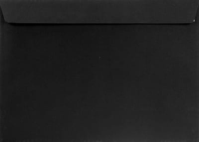 Gladde zwarte enveloppen A4 - 229 x 324 mm - C4 - 10 stuks - HK zelfklevend met plakstrip - 120 gram - Burano - Netuno
