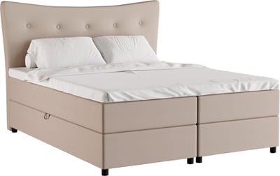 Tweepersoonsbed Nevada 160 x 200 cm tweepersoons met hoogwaardige Bonell-matras en topper