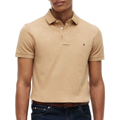 Tommy Hilfiger 1985 Slim Polo Sahara Heather Taglia: M | Polo Outlet | Uomo