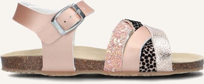 Ton & Ton Meisjes Sandalen - Thyra - Roze - Leatherlook - - Maat 21