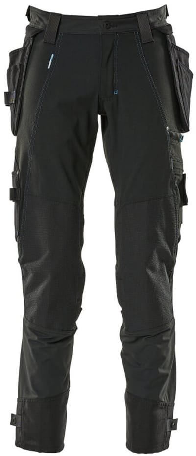 Mascot Advanced Broek met spijkerzakken 17031-311 - Zwart - C46 - 76