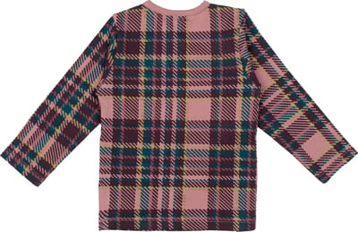 Frogs and Dogs - Overslagshirt met Strik - Checked - Wild Life - Maat 86