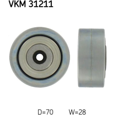 Rondsel/geleiderpoelie, V-riem SKF VKM 31211