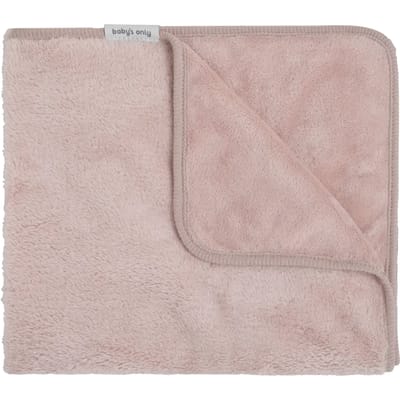 Baby's Only Ledikantdeken gemaakt van teddystof - Baby deken Cozy - Dekentje voor meisjes - 2.0 TOG - 100x135 cm - Oud roze - Superzacht en comfortabel