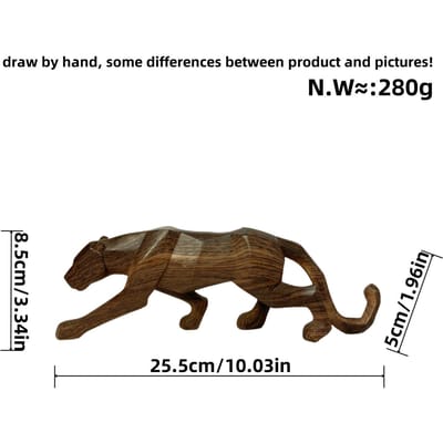 Moderne Eenvoudige Kleine Luipaard Ornament Woonkamer Entree Hars Ambacht Huisdecoratie Creatieve Woonkamer Bureau Decoratie
