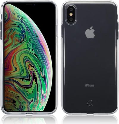 Apple iPhone XS Max hoesje, gel case, doorzichtig - GSM Hoesje / Telefoonhoesje Geschikt Voor: Apple iPhone Xs Max