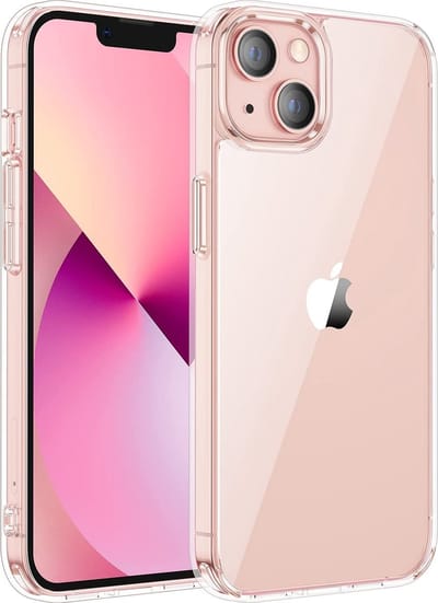 Hoesje geschikt voor iPhone 13 Mini Hoesje - Transparant back cover - Soft silicone case perfect fit - iPhone 13 Mini back cover - EPICMOBILE
