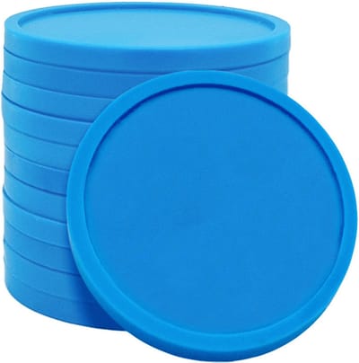 CombiCraft Blanco munten / Consumptiemunten Blauw - Ø29mm - 500 stuks