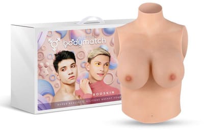 Bodymatch - Booskin - Realistische Siliconen Borstprothese - Cup D