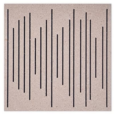 Geluidsisolatieplaat - Akoestische Correctie voor Design, 50 x 50 cm, Dichtheid 25 kg/m³