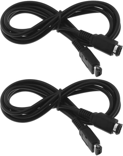 Dailygoody - Link Kabel - 2 Speler Aansluitlijn - 1,2 m - Geschikt voor Nintendo Game Boy Color - Zwart