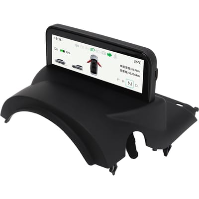 HUD Snelheidsmeter Display Scherm 4,6 inch 256 MB HD LCD Vervanging voor Tesla Model 3 Y black