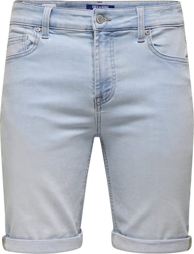 ONLY & SONS Denim shorts ONSPLY Mid waist Regular fit Shorts